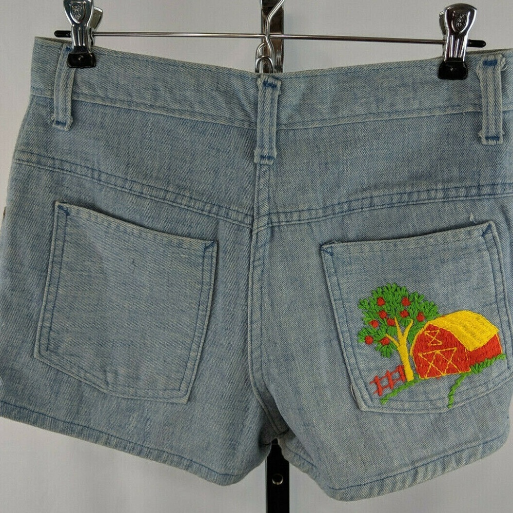 Sears Roebuck Jr Bazaar High Waisted Jean Shorts